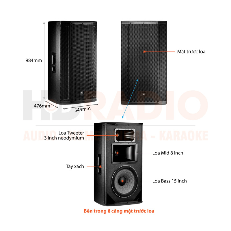 Loa JBL SRX835