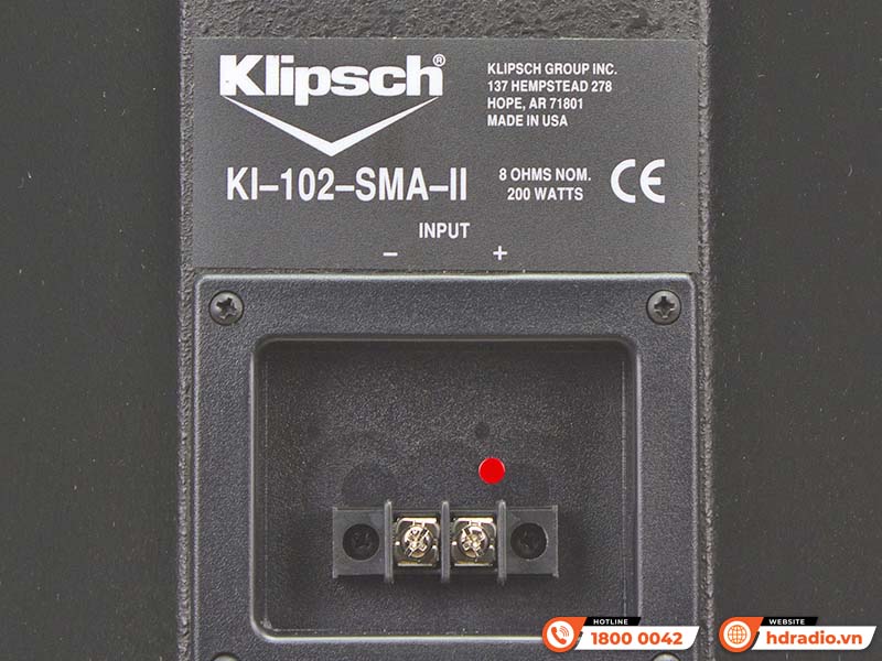 Loa Klipsch KI 102 SMA II