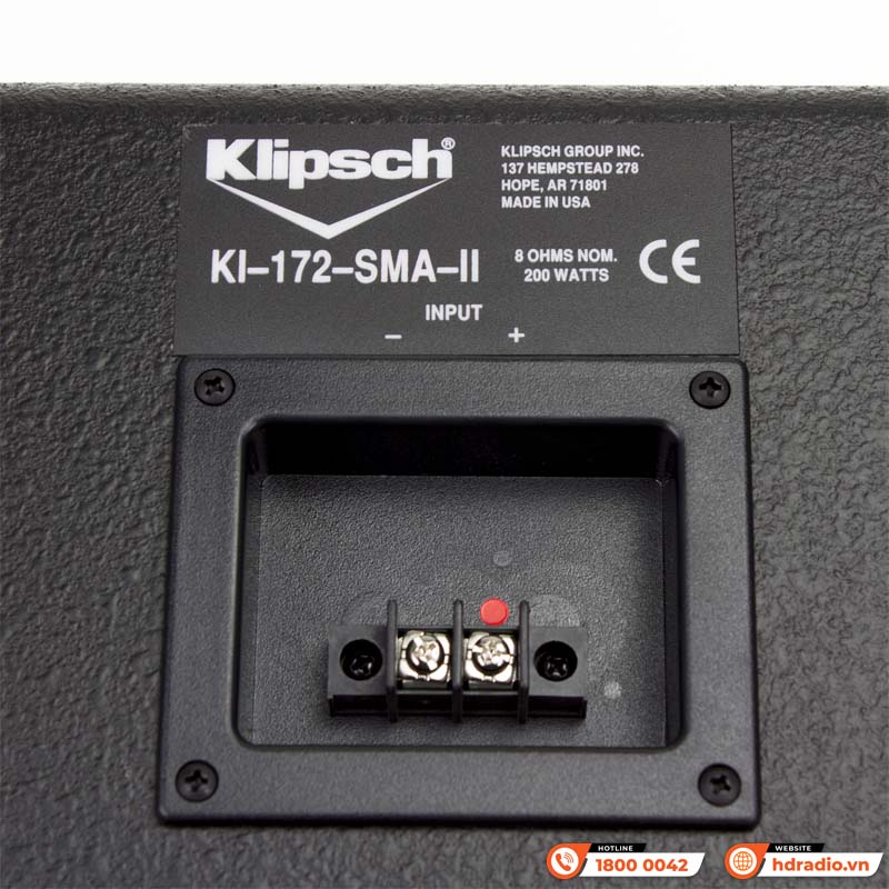 Loa Klipsch KI-172-SMA-II
