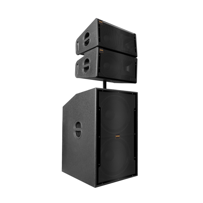 Bộ loa Array Active Koda KDP2510/KDP2515, Công Suất 1000W, Độ nhạy 98dB