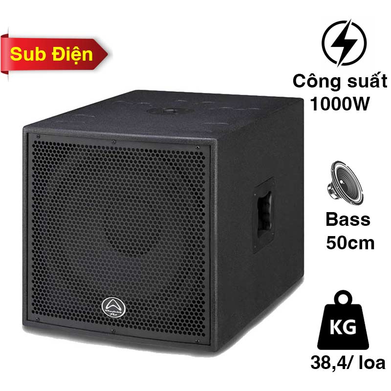Loa Sub Hội Trường Wharfedale Delta 18BA, Bass 50cm, 1000W