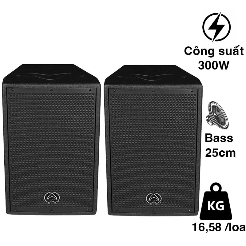 Loa Wharfedale Delta X10, 300W, Bass 25cm