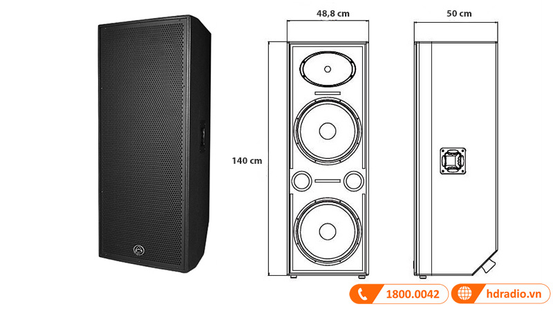 Loa Wharfedale Delta X215L