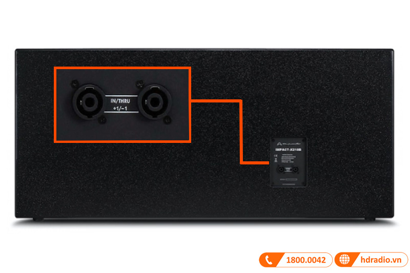 Loa sub Wharfedale Impact X218B