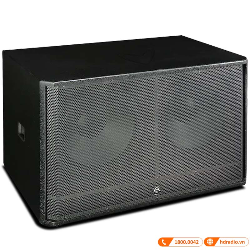 Loa sub Wharfedale Impact X218BL, Bass 50cm x 2, 1200 W, Độ nhạy 102dB, 4 Omhs, 35 Hz-1.2 KHz-1