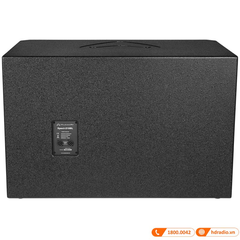 Loa sub Wharfedale Impact X218BL, Bass 50cm x 2, 1200 W, Độ nhạy 102dB, 4 Omhs, 35 Hz-1.2 KHz-2