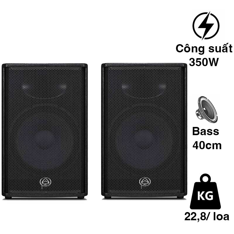 Loa Hội Trường Wharfedale Impact 15, Bass 40cm, 350W