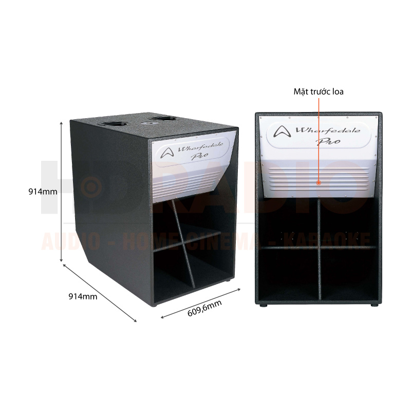 Chú thích loa Wharfedale Delta F18B