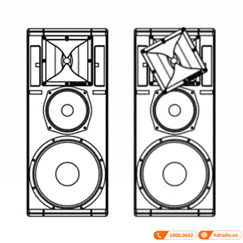 Thùng loa Wharfedale Reason X15