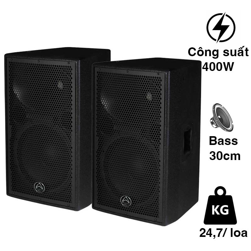 Loa Hội Trường Wharfedale Delta 12, Bass 30cm, 400W