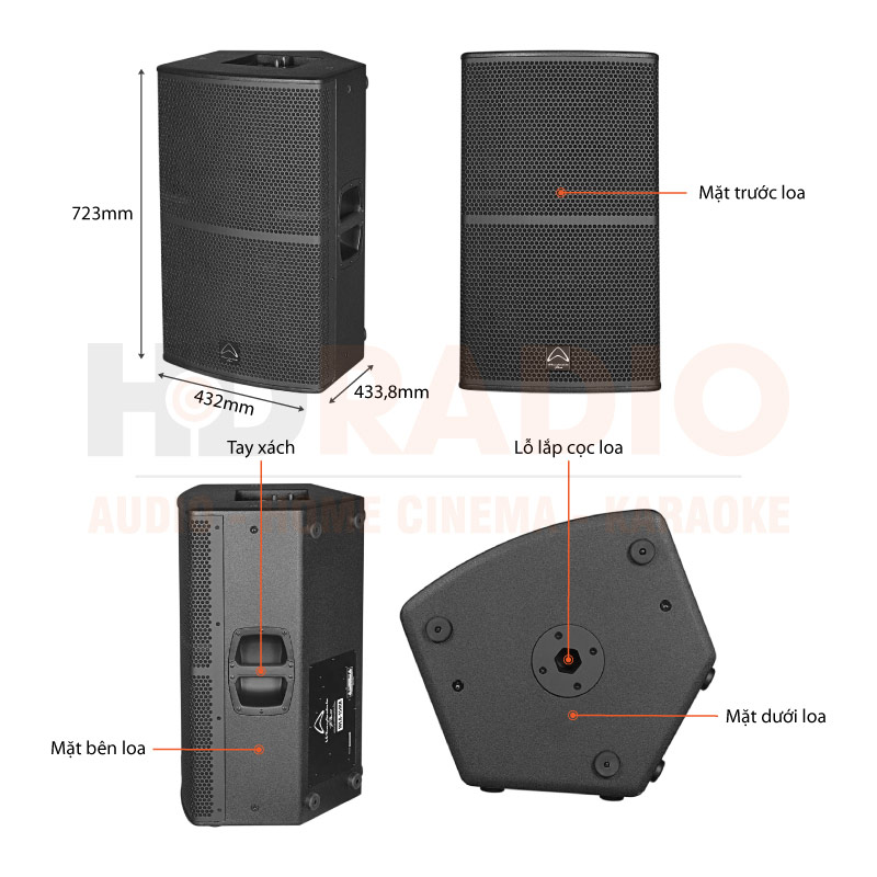 Chú thích Loa Wharfedale WLA-15MA