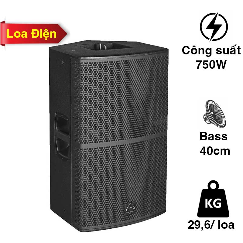 Loa Wharfedale WLA-15MA (750W, 38.1cm, 29.6kg)