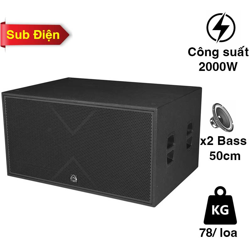 Loa Wharfedale WLA-218BA (2000W, 45.72cm, 78kg)