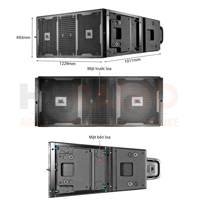 Chú thích Loa Array JBL VT 4880ADP-DA Chú thích Loa Array JBL VT 4880ADP-DA