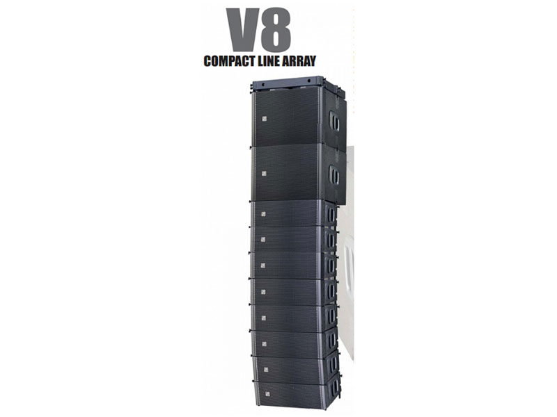 Loa Line Array Studiomaster V8, Bass 20cm, 300W