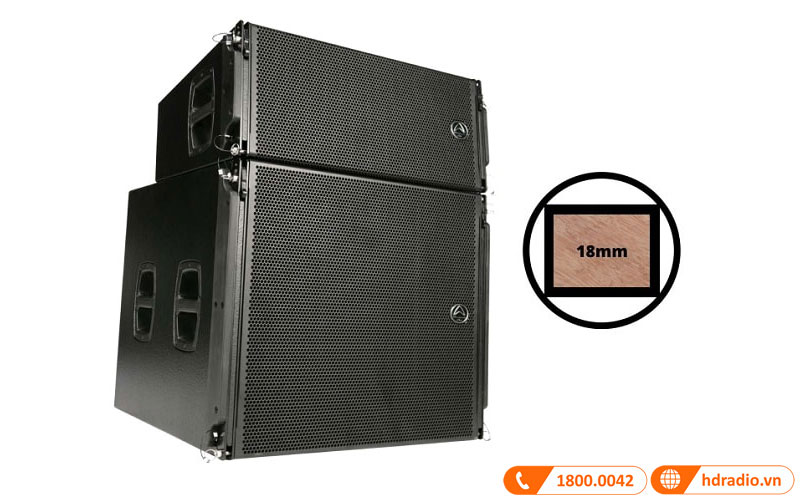 Thiết kế Loa Array Wharfedale WLA-210A