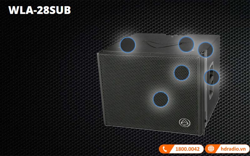 Loa Line Array Wharfedale WLA28SUB Loa Line Array Wharfedale WLA28SUB