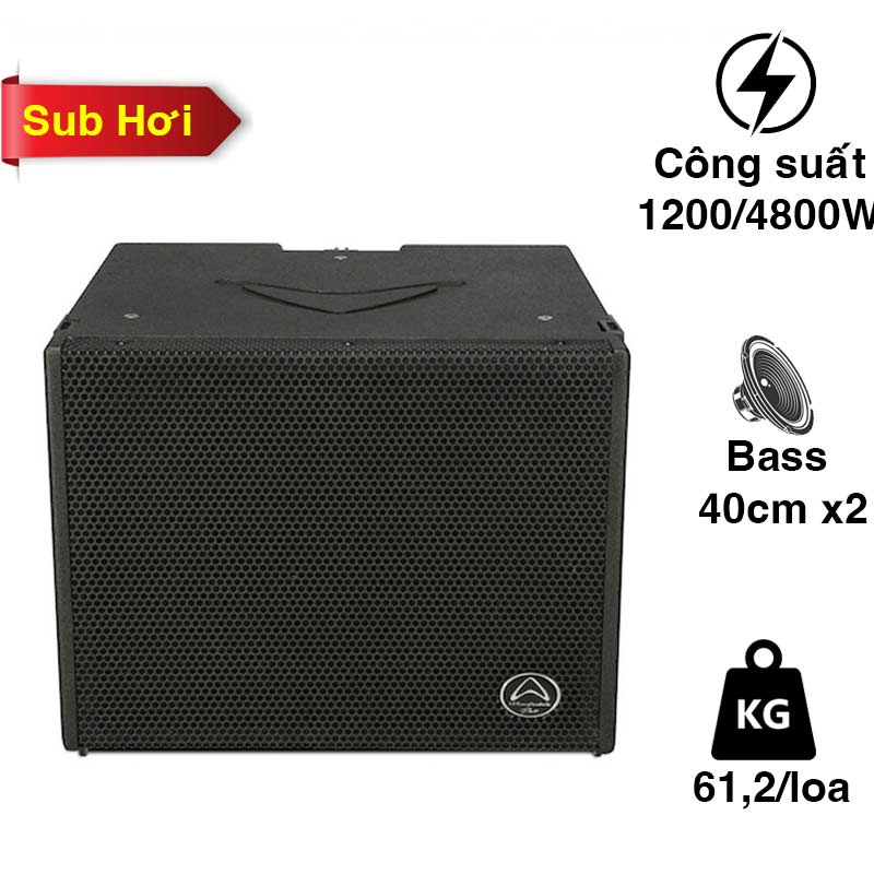 Loa Line Array Wharfedale WLA28SUB, Bass 40cm, 1200W