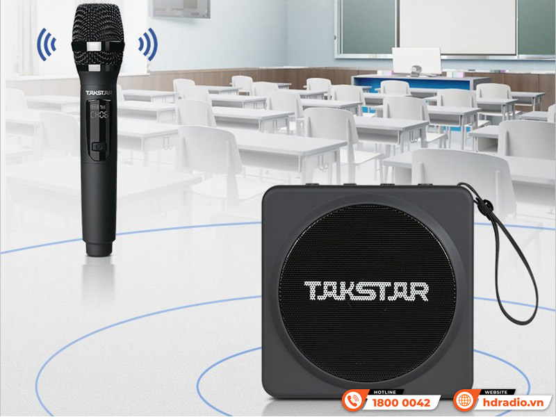 Loa trợ giảng Takstar E261W mic không dây cầm tay