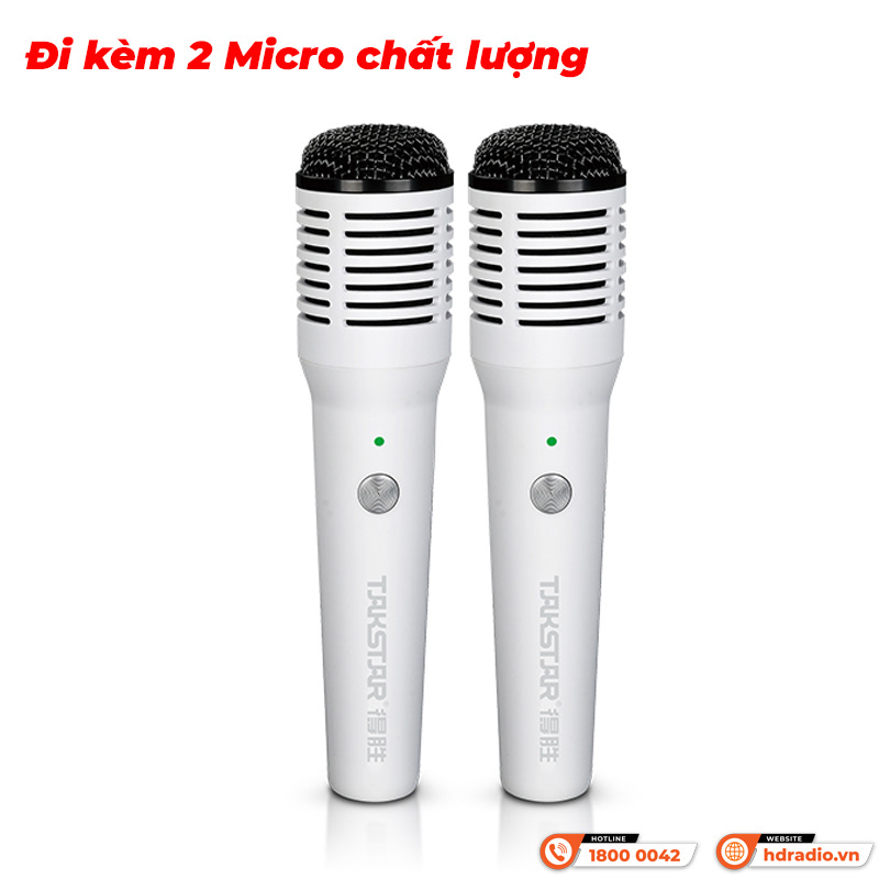 Micro Loa trợ giảng Takstar E500W Dual Handheld