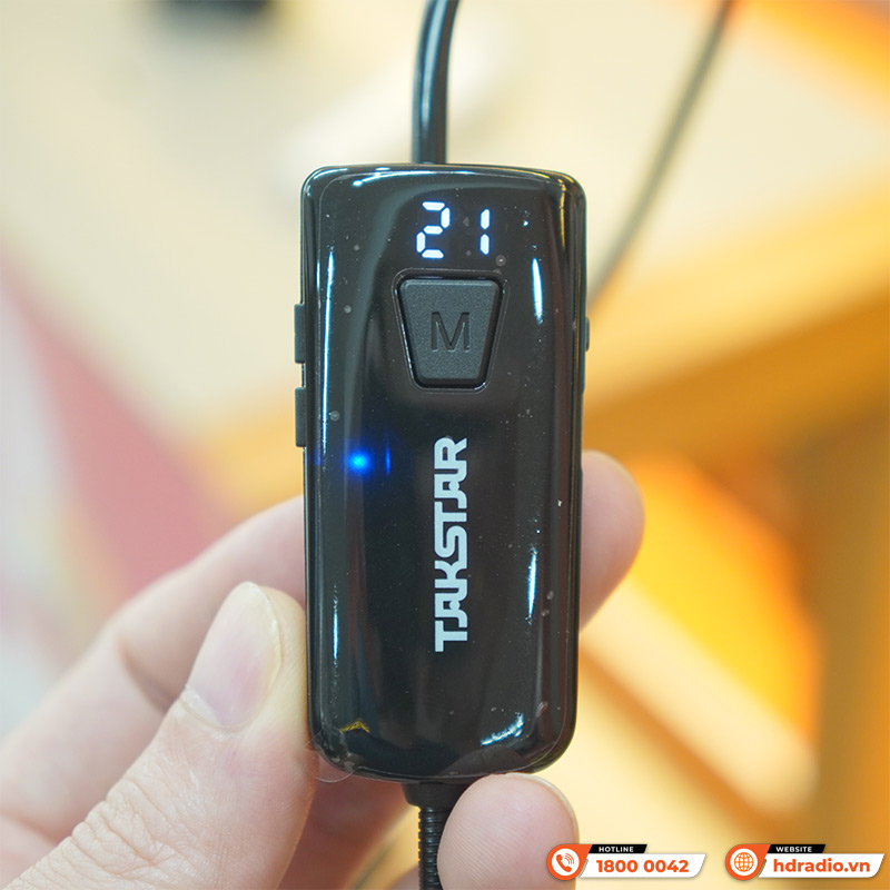 Loa trợ giảng Takstar E500W Headset + Handheld một mic không dây cài đầu, 1 mic không dây cầm tay-7