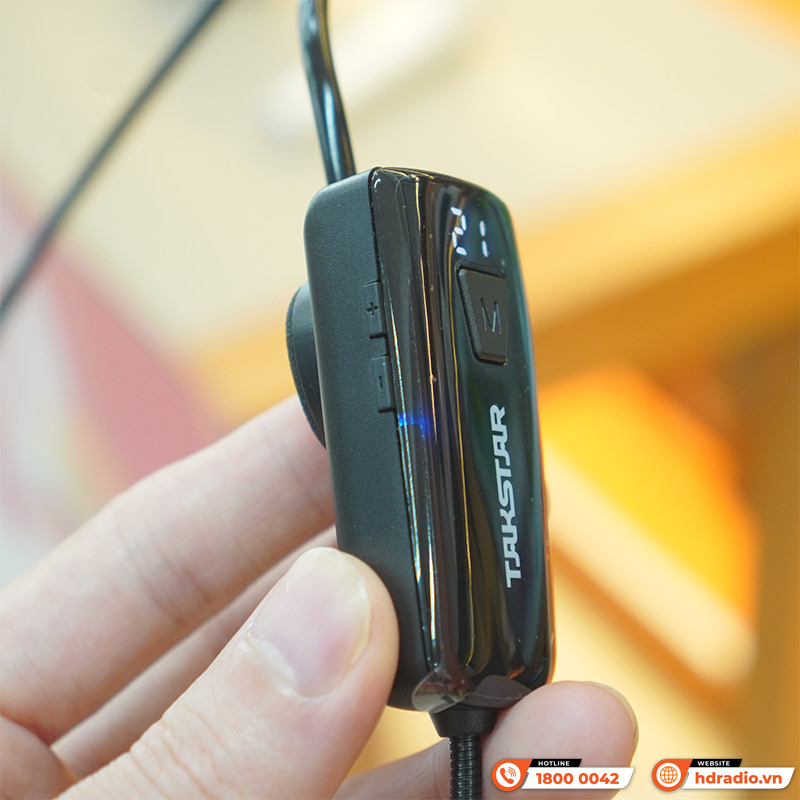 Loa trợ giảng Takstar E500W Headset + Handheld một mic không dây cài đầu, 1 mic không dây cầm tay-8