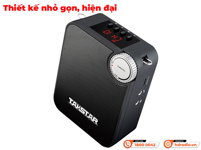 Thiết kế Loa trợ giảng Takstar E500W Single Handheld