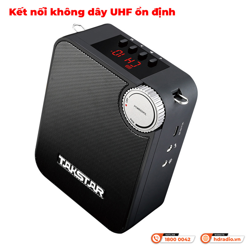 Kết nối Loa trợ giảng Takstar E500W Single Headset