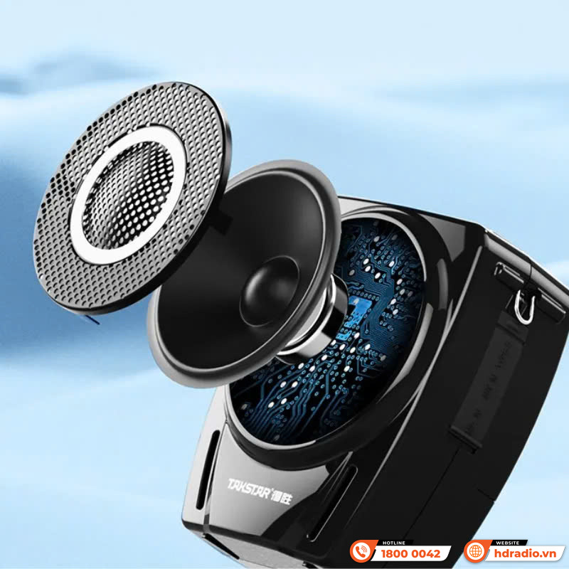 Âm thanh Loa trợ giảng Takstar E8W mic không dây cài đầu