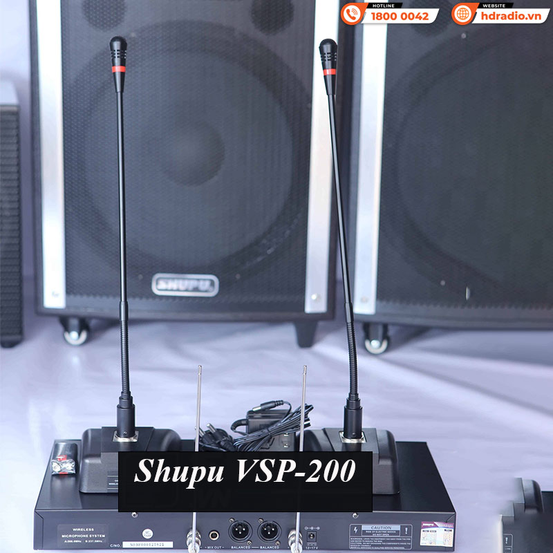 Micro cổ ngỗng không dây Shupu VSP-200 Micro cổ ngỗng không dây Shupu VSP-200