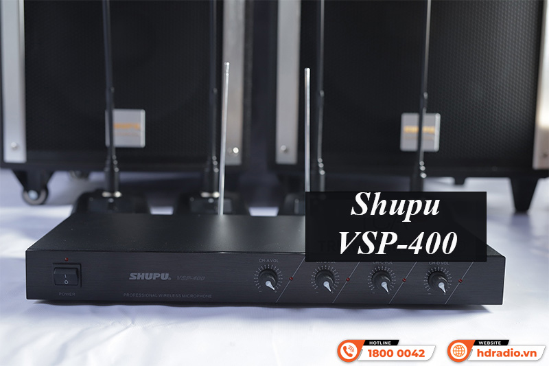 Micro cổ ngỗng không dây Shupu VSP-400 Micro cổ ngỗng không dây Shupu VSP-400