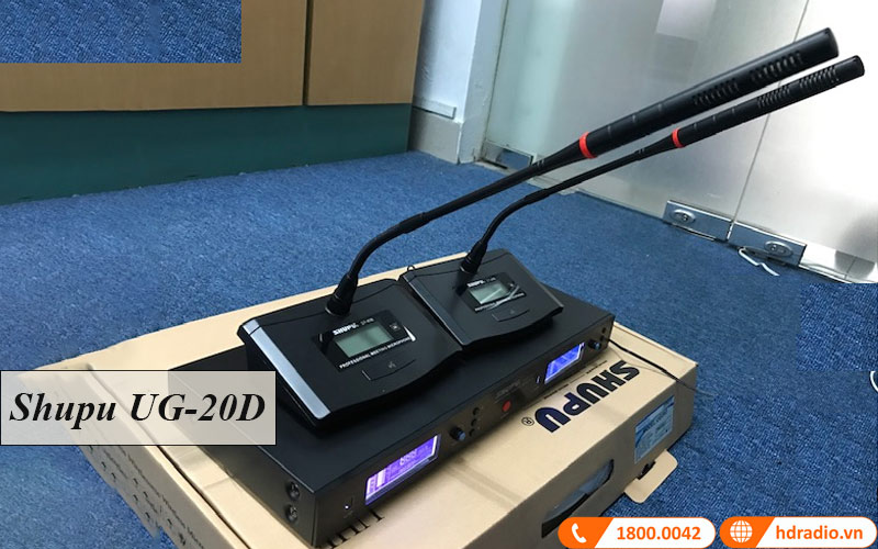 Bộ thu phát kèm micro Shupu UG-20D