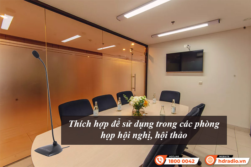 Micro cổ ngỗng Shure MX 418D/C