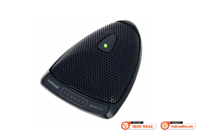 Micro mai rùa đa hướng Shure MX393/S