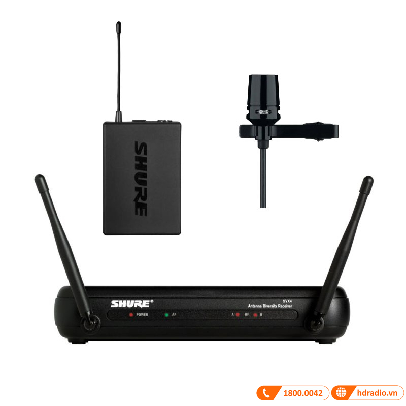 Micro Trợ Giảng Shure SVX14A/CVL-3