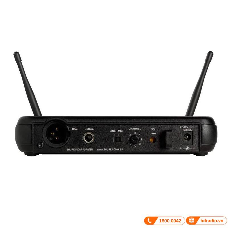 Micro Trợ Giảng Shure SVX14A/CVL-6