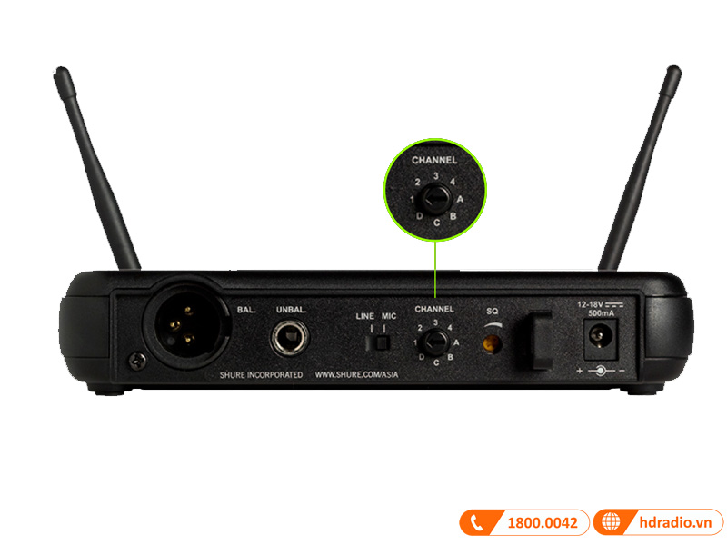 Micro Shure SVX14A/CVL