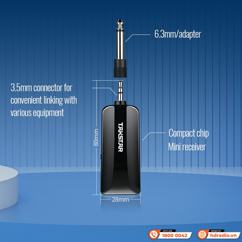 Micro không dây Takstar TSK201