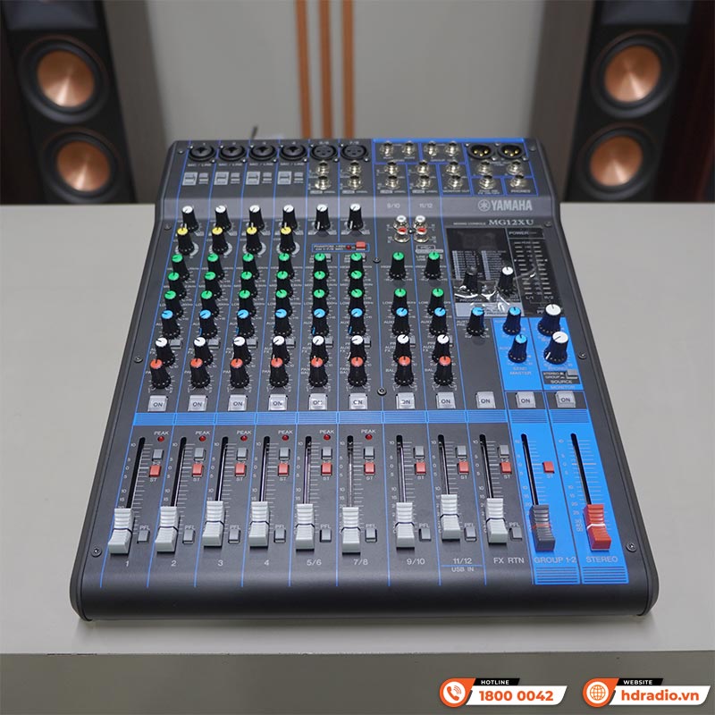 Bàn Mixer Yamaha MG12XU, 12 Kênh, Analog, Bộ xử lý hiệu ứng SPX với 24 chương trình-4
