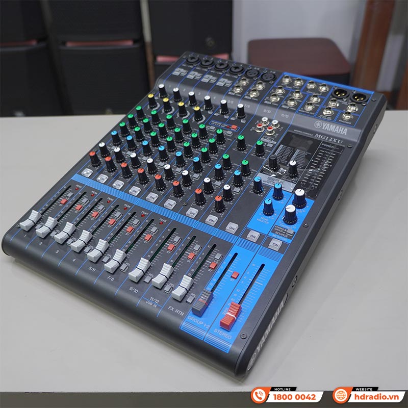 Bàn Mixer Yamaha MG12XU, 12 Kênh, Analog, Bộ xử lý hiệu ứng SPX với 24 chương trình-5