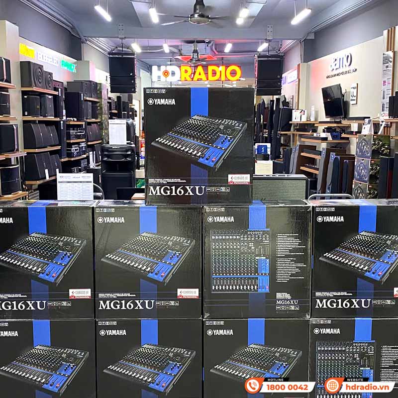 Bàn Mixer Yamaha MG16XU, 16 Kênh, Analog-2
