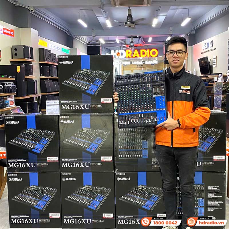Bàn Mixer Yamaha MG16XU, 16 Kênh, Analog-1