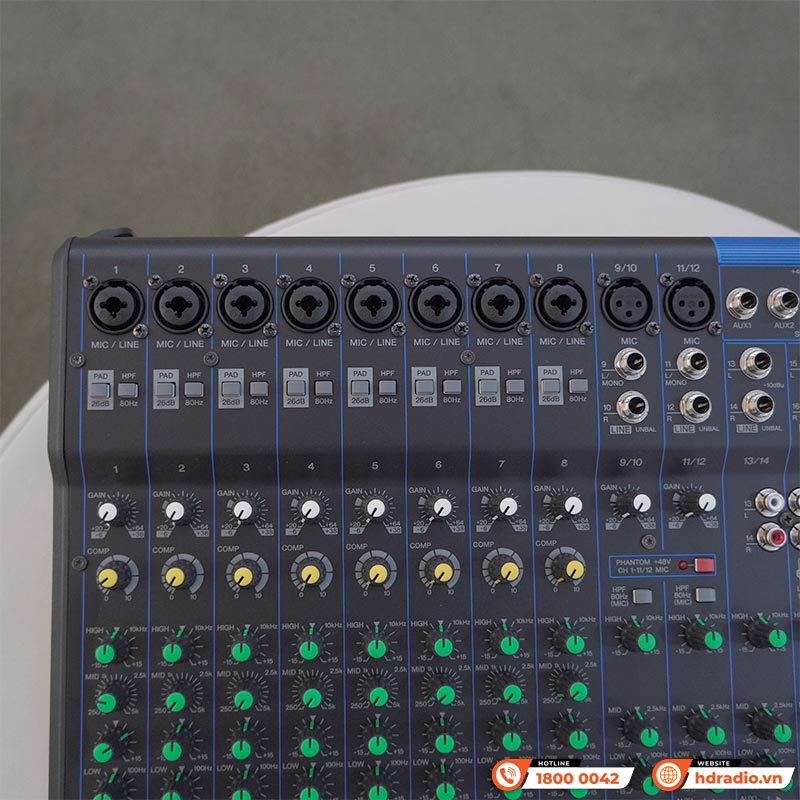 Bàn Mixer Yamaha MG16XU, 16 Kênh, Analog-6