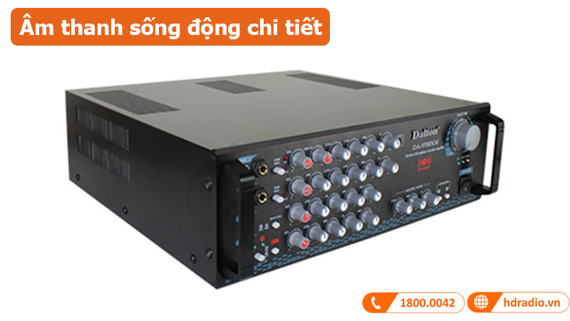 Amply Dalton DA-9700XM âm thanh sống động chi tiết 