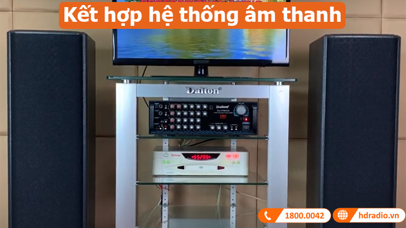 Amply Dalton DA-9700XM ứng dụng thực tế