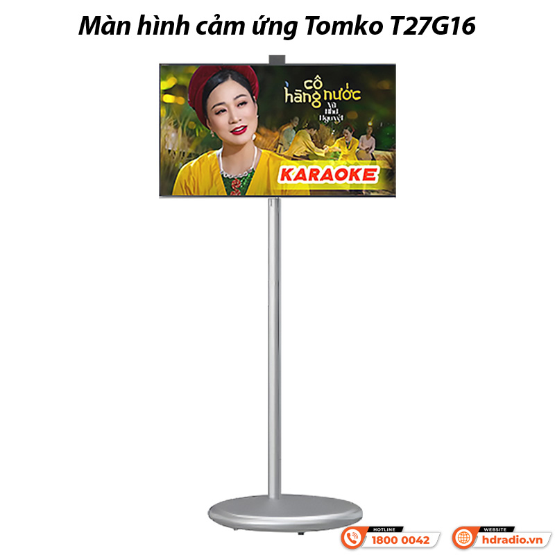 Màn hình di động cảm ứng Tomko GoWithMe 27 inch có tích hợp camera T27G16