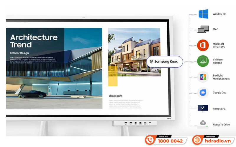 Màn hình tương tác Samsung Flip Pro