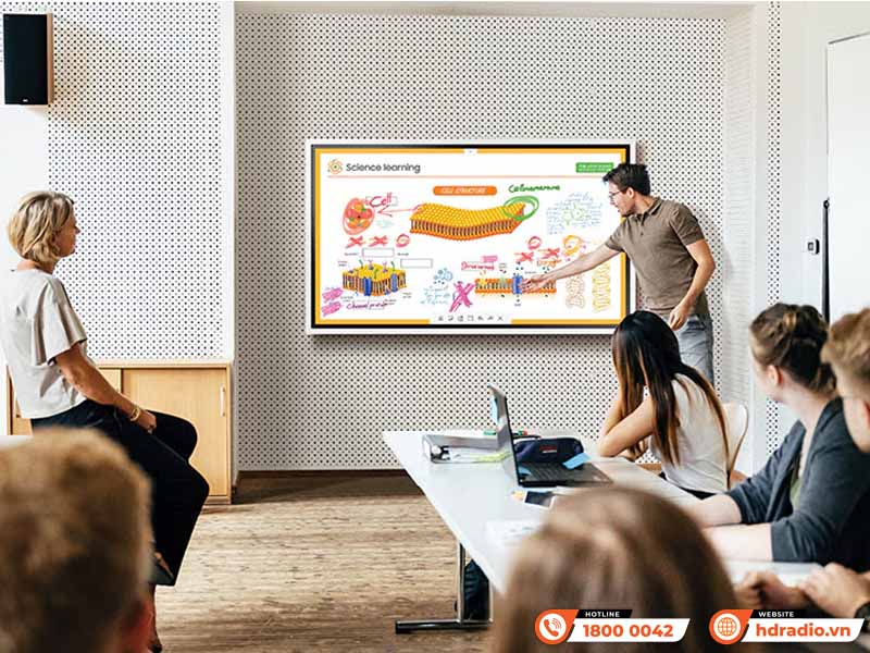 Màn hình tương tác Samsung LH75WMBWLGCXXV