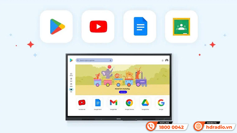 Màn hình tương tác 86 inch Samsung WA86D