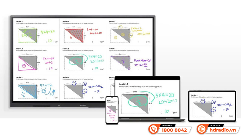 Màn hình tương tác 86 inch Samsung WA86D